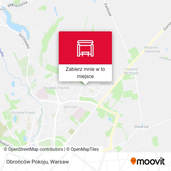 Mapa Obrońców Pokoju