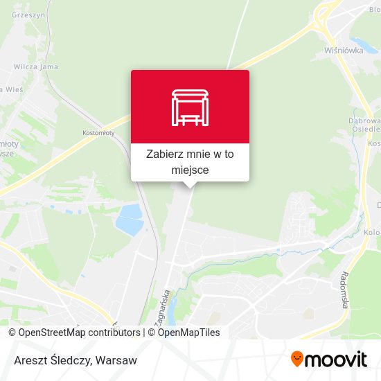 Mapa Areszt Śledczy