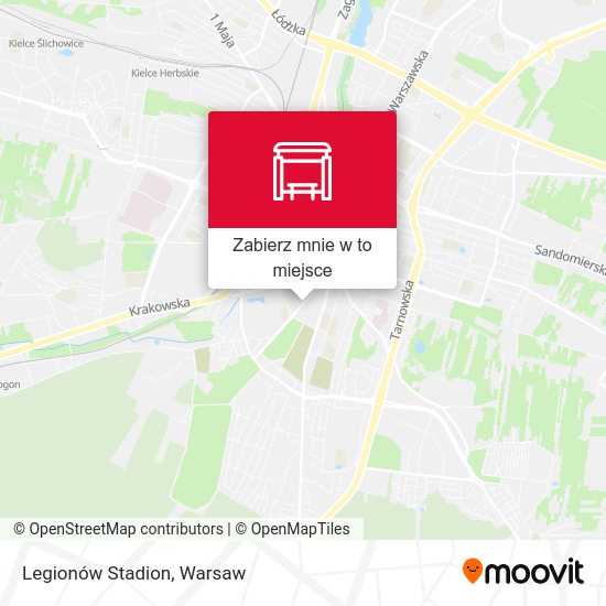 Mapa Legionów Stadion