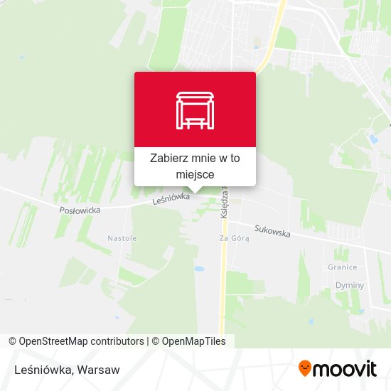 Mapa Leśniówka