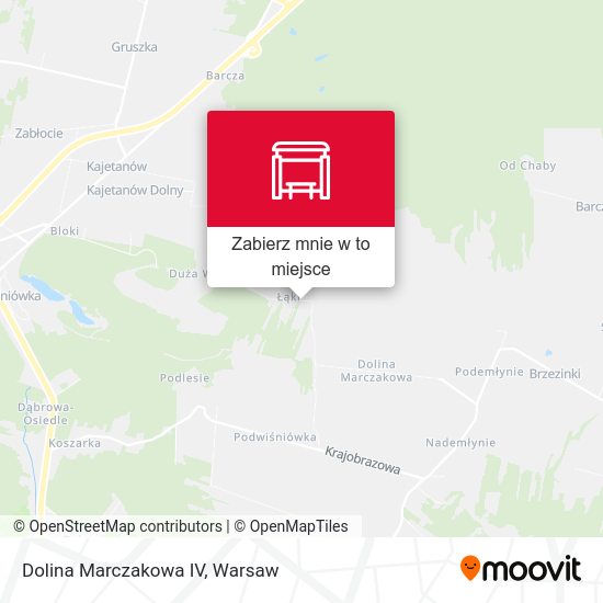 Mapa Dolina Marczakowa IV