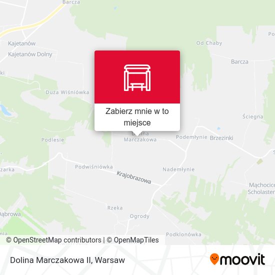 Mapa Dolina Marczakowa II