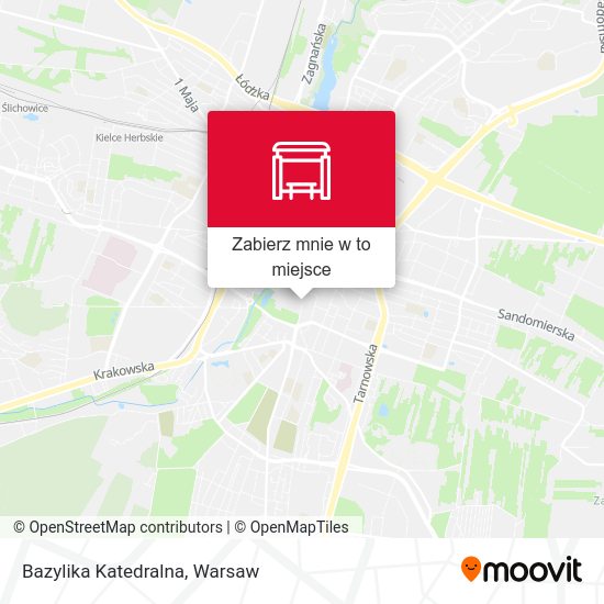 Mapa Bazylika Katedralna