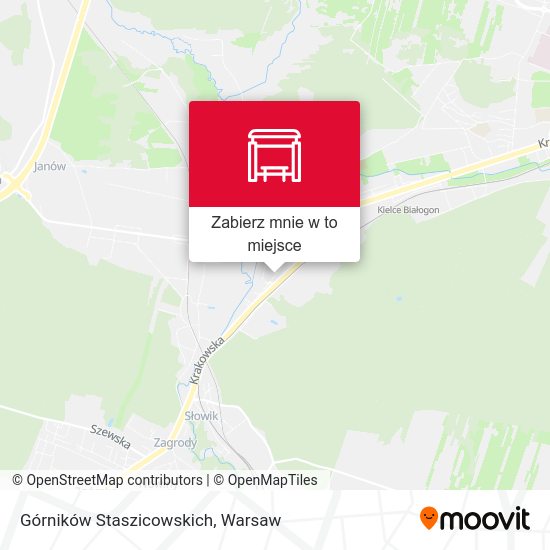 Mapa Górników Staszicowskich