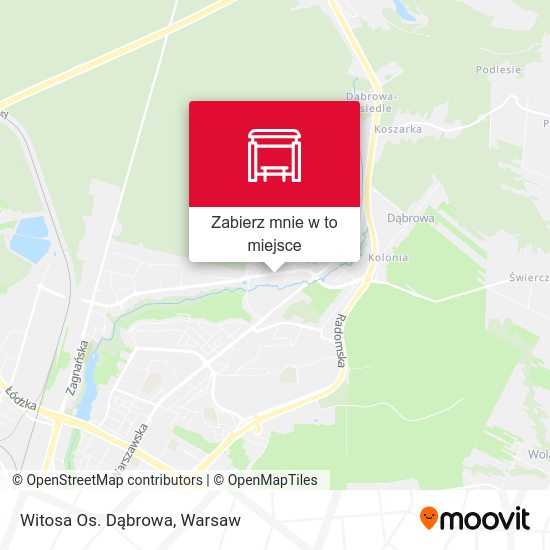 Mapa Witosa Os. Dąbrowa