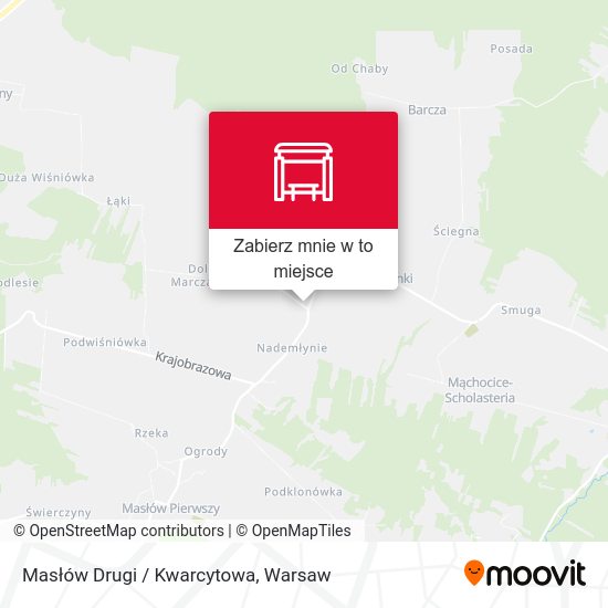 Mapa Masłów Drugi / Kwarcytowa