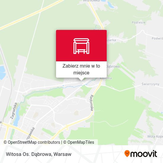 Mapa Witosa Os. Dąbrowa