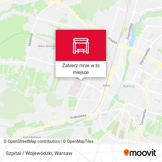 Mapa Szpital / Wojewódzki