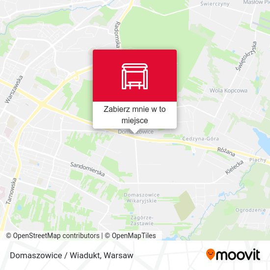 Mapa Domaszowice / Wiadukt