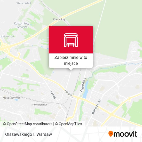 Mapa Olszewskiego I