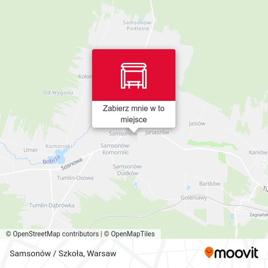 Mapa Samsonów / Szkoła