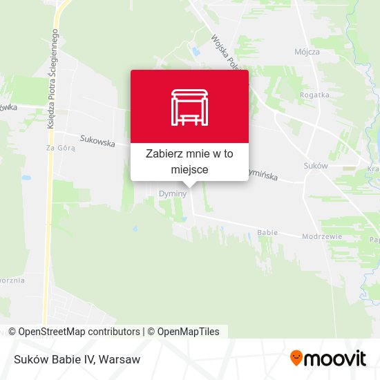 Mapa Suków Babie IV