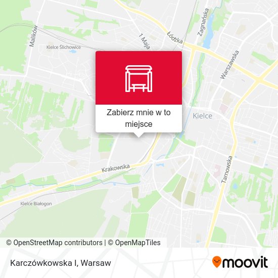 Mapa Karczówkowska I