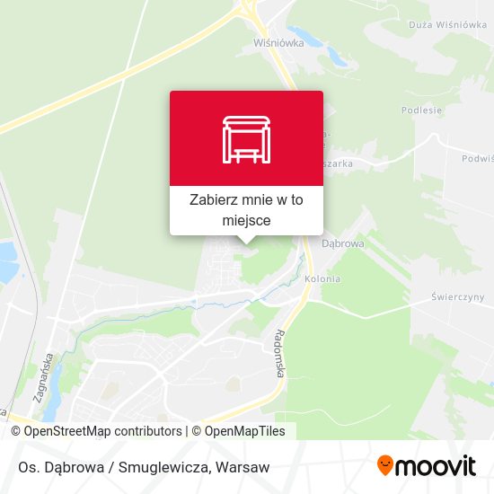 Mapa Os. Dąbrowa / Smuglewicza