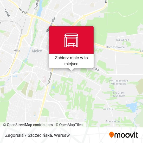 Mapa Zagórska / Szczecińska