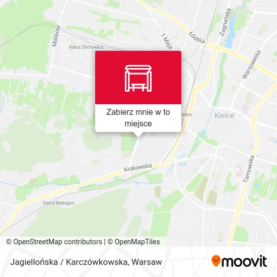 Mapa Jagiellońska / Karczówkowska