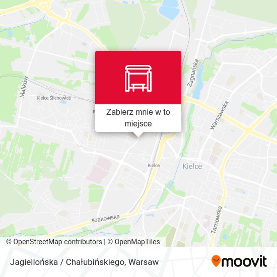 Mapa Jagiellońska / Chałubińskiego