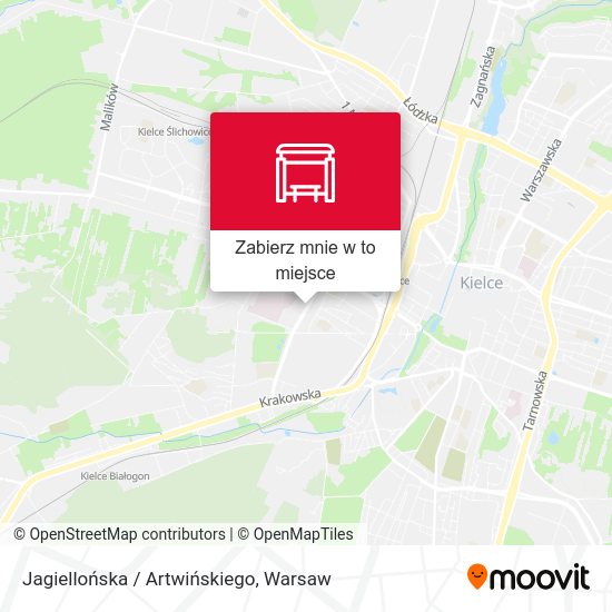 Mapa Jagiellońska / Artwińskiego