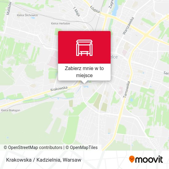 Mapa Krakowska / Kadzielnia