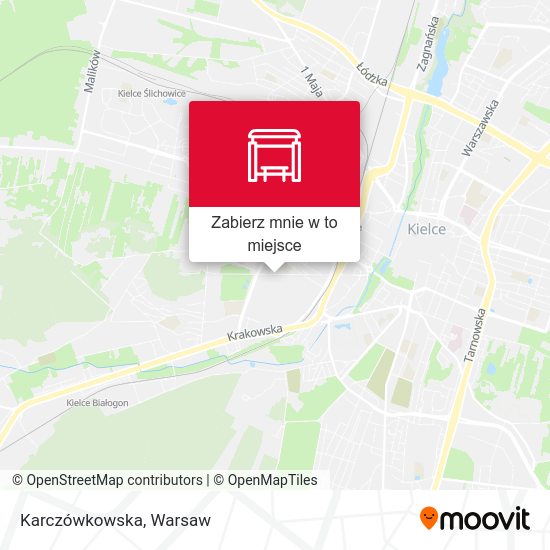 Mapa Karczówkowska