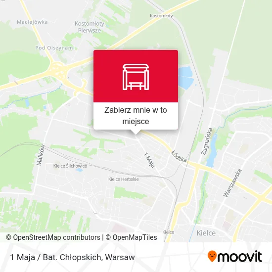 Mapa 1 Maja / Bat. Chłopskich