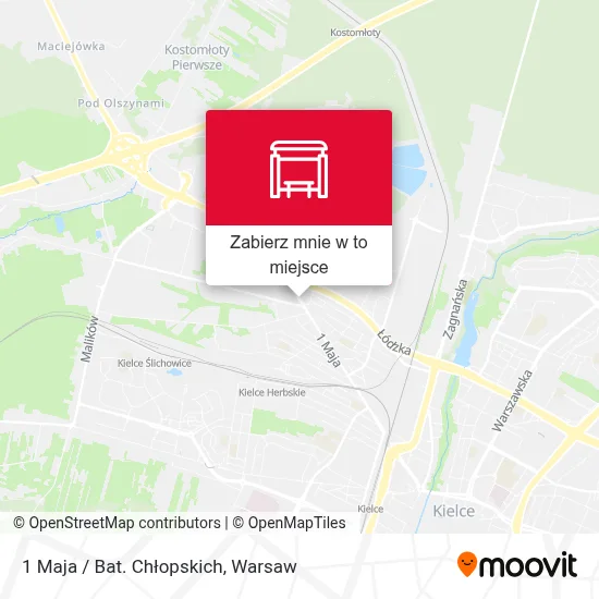 Mapa 1 Maja / Bat. Chłopskich