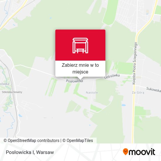 Mapa Posłowicka I