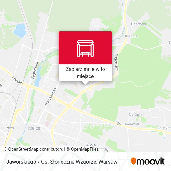 Mapa Jaworskiego / Os. Słoneczne Wzgórze