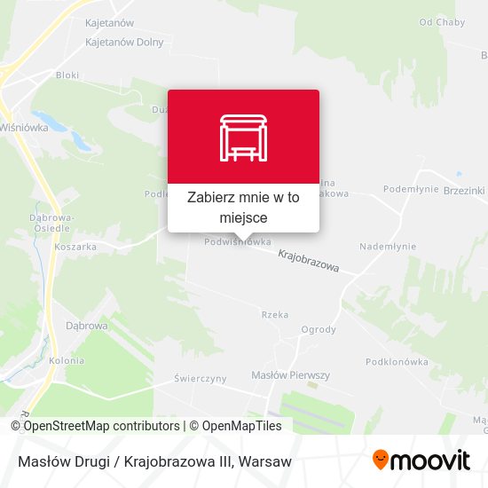 Mapa Masłów Drugi / Krajobrazowa III