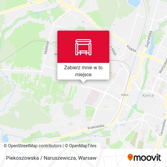 Mapa Piekoszowska / Naruszewicza