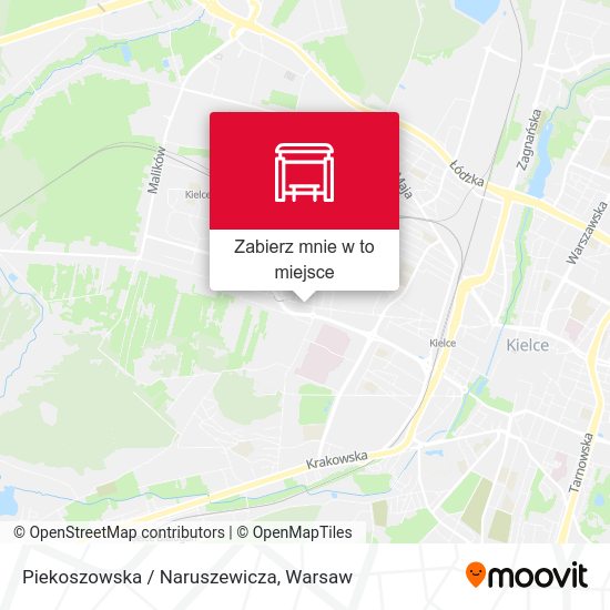 Mapa Piekoszowska / Naruszewicza