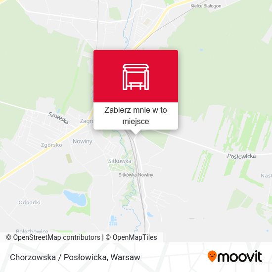 Mapa Chorzowska / Posłowicka