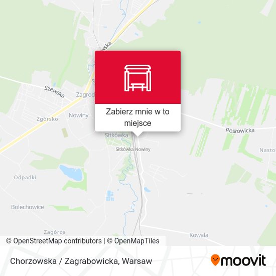 Mapa Chorzowska / Zagrabowicka