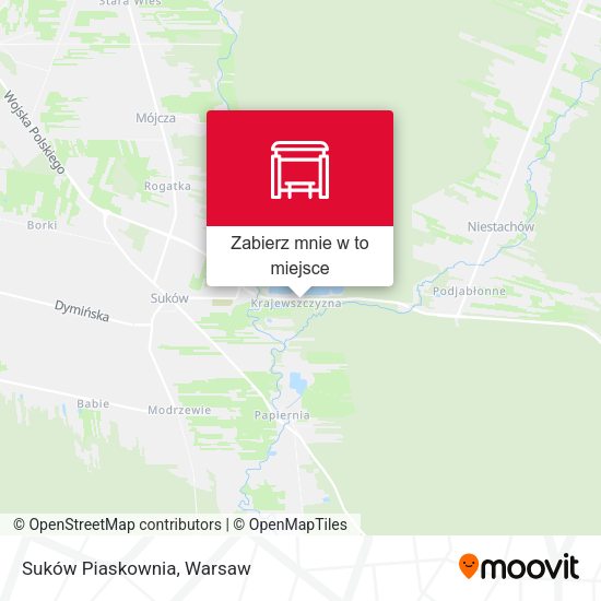 Mapa Suków Piaskownia