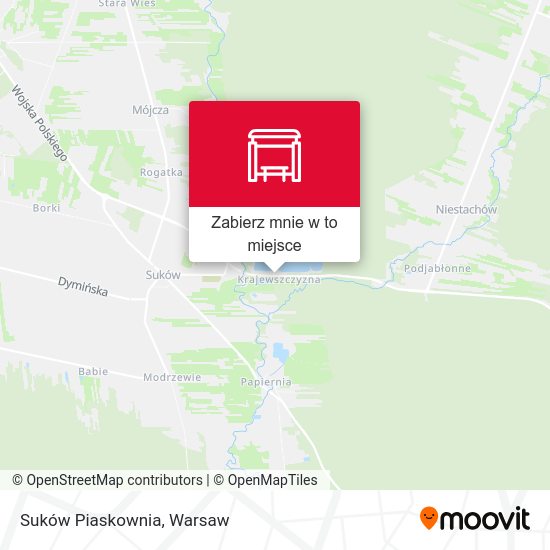 Mapa Suków Piaskownia