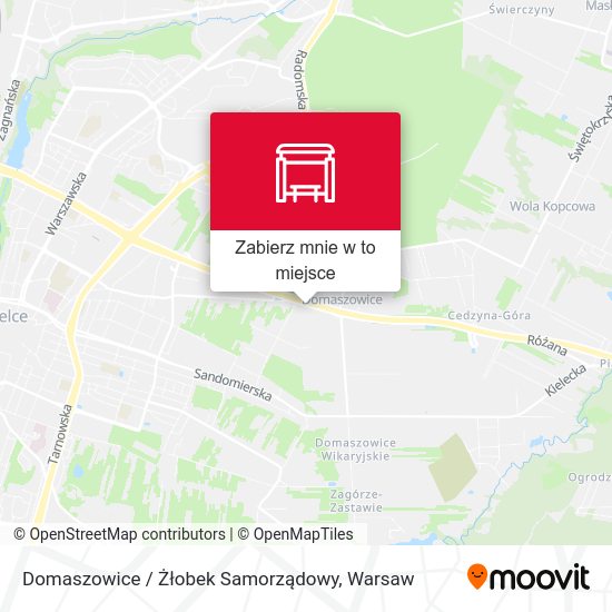 Mapa Domaszowice / Żłobek Samorządowy