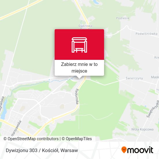 Mapa Dywizjonu 303 / Kościół