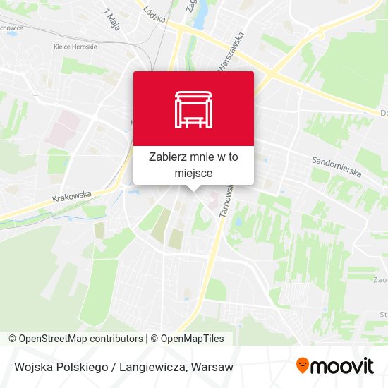 Mapa Wojska Polskiego / Langiewicza