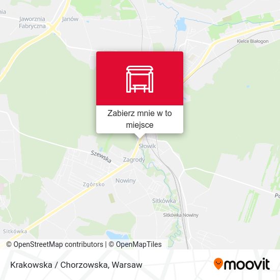 Mapa Krakowska / Chorzowska