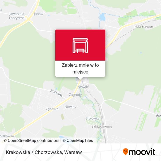 Mapa Krakowska / Chorzowska