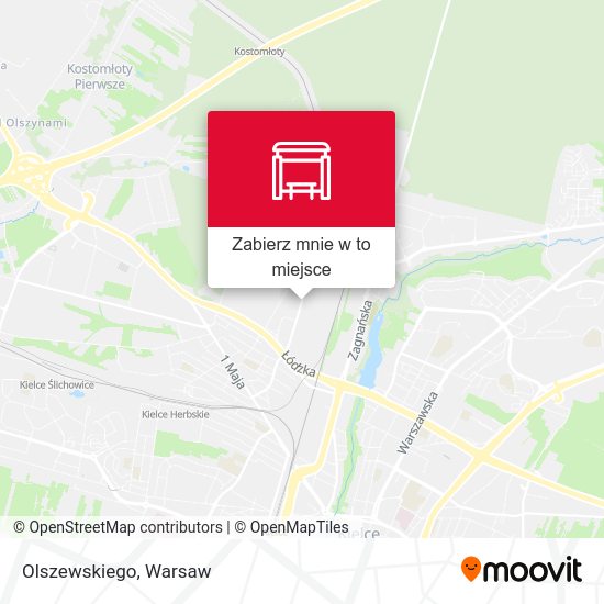 Mapa Olszewskiego