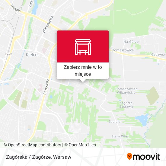 Mapa Zagórska / Zagórze