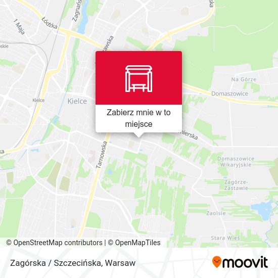 Mapa Zagórska / Szczecińska