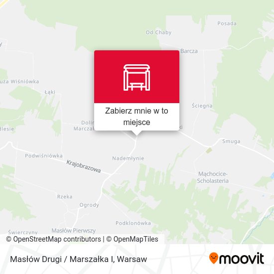 Mapa Masłów Drugi / Marszałka I