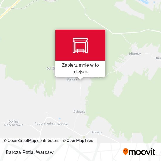 Mapa Barcza Pętla