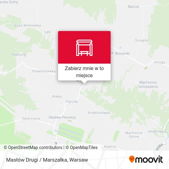 Mapa Masłów Drugi / Marszałka