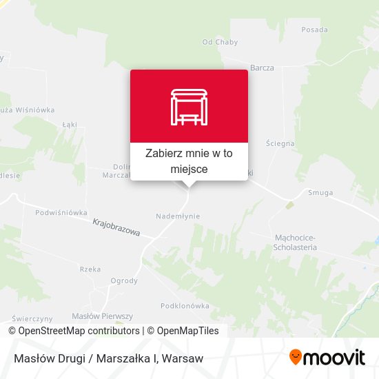 Mapa Masłów Drugi / Marszałka I