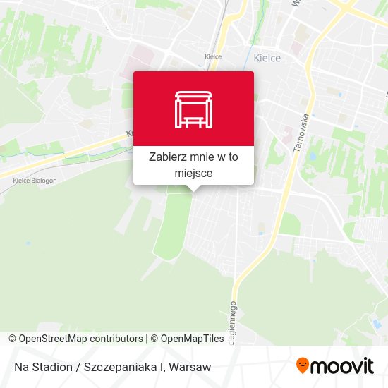 Mapa Na Stadion / Szczepaniaka I