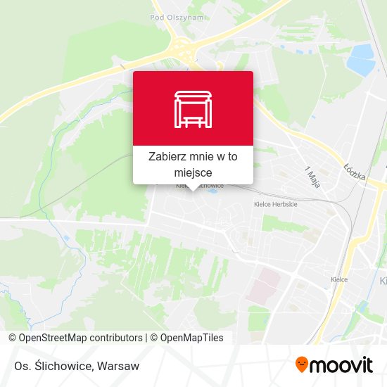 Mapa Os. Ślichowice