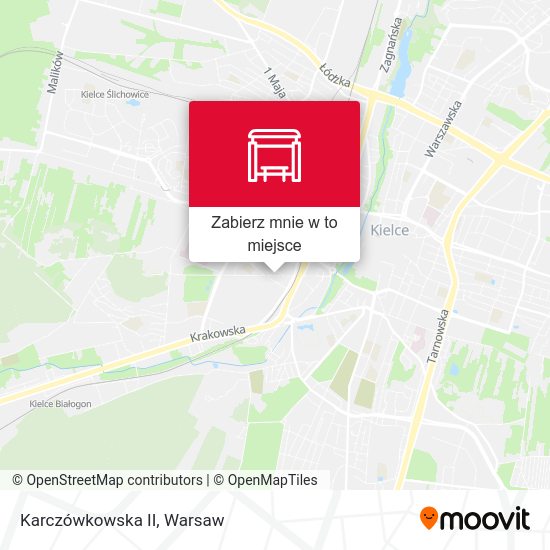 Mapa Karczówkowska II